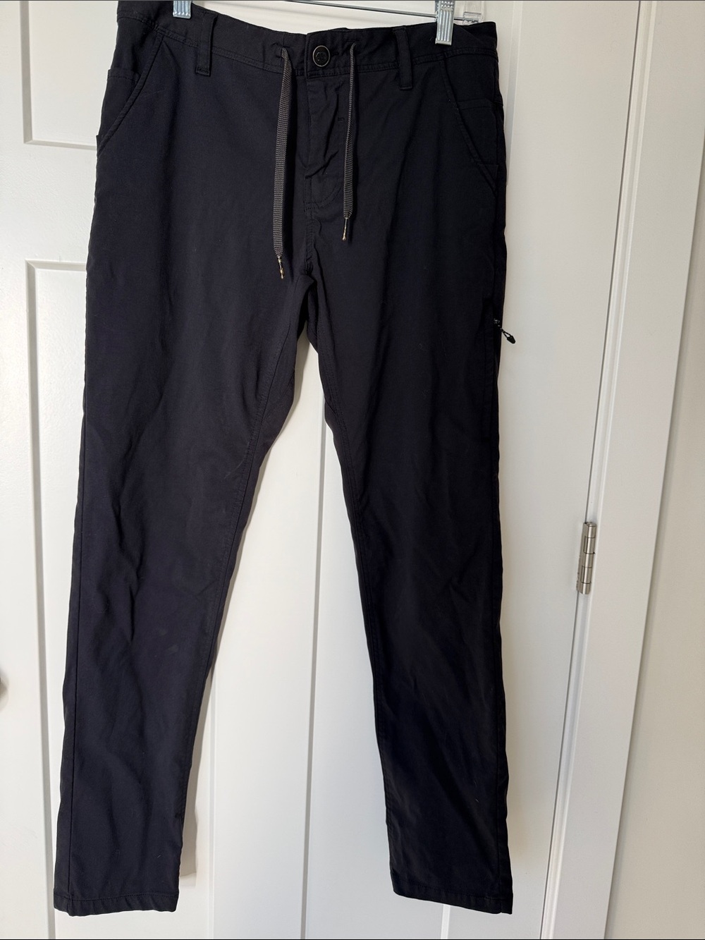 686 Men's Black Casual Drawstring Pants